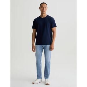 AG Adriano Goldschmied Mens Everett Slim Straight Jeans Size 34 Light Wash Denim